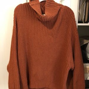 Free People Turtleneck Oversized sweater